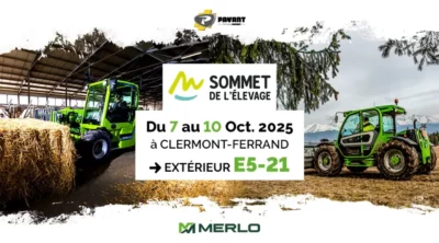 Sommet de l'élevage 2025 avec MERLO et PAYANT
