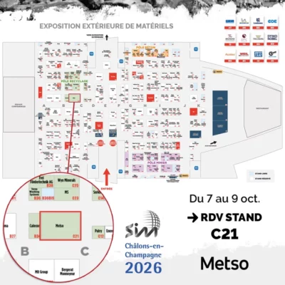 Stand METSO à la SIM 2026